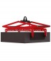 Clamp for marble and granite slabs