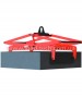 Clamp for marble and granite slabs