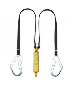 Double lanyard made of tape CE2032L F1