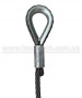 Wirerope with aluminum sleeve