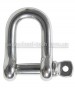 Stainless steel D shackle